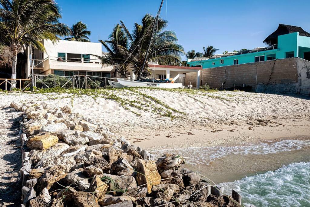 Oceanfront Casita Coral Διαμέρισμα Chelem Εξωτερικό φωτογραφία