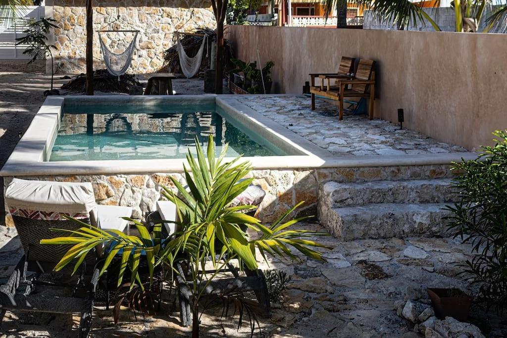 Oceanfront Casita Coral Διαμέρισμα Chelem Εξωτερικό φωτογραφία